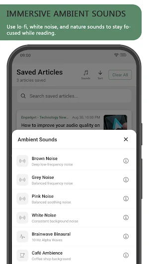 FeedWell - A clean RSS Reader Screenshot 2