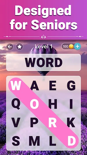 Vita Word Search for Seniors Screenshot 0