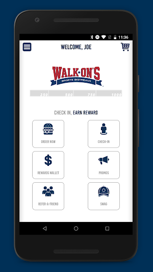 Walk-On's Screenshot 2
