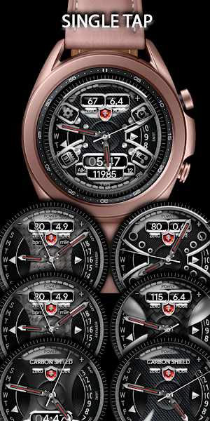 Carbon Shield Watch by ZH Screenshot 1
