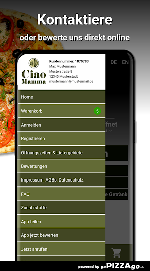 Ciao Mamma Mörfelden-Walldorf Screenshot 2