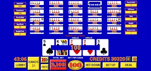 Video Poker Classic Casino Screenshot 2