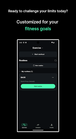 Tempo Beat - Rep & Set Counter Screenshot 1