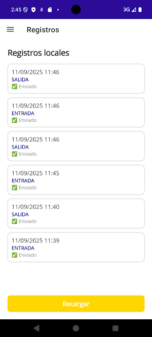 JCH Asistencia Screenshot 3