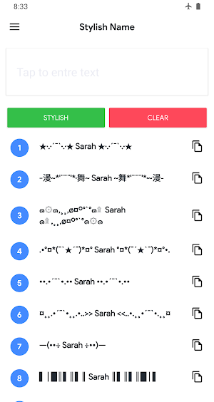 Cool Symbols & Characters  ツ Screenshot 3