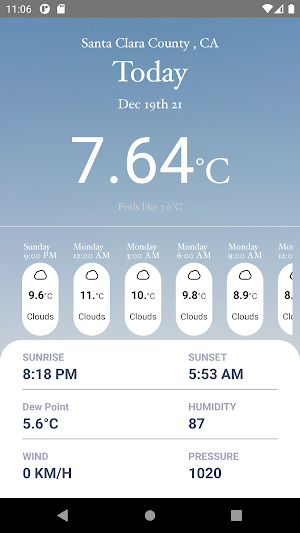 Weather Forecast Screenshot 0