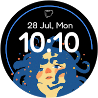 GS010 - Girl Watch Face