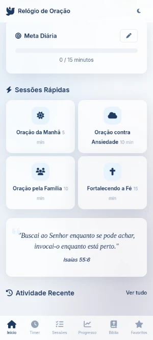 Relógio de Oração Screenshot 1