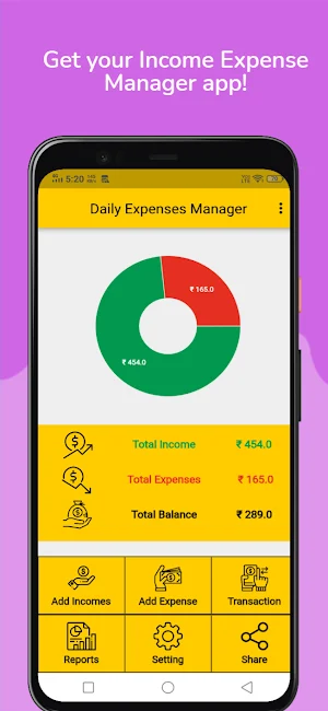 Personal Income Expense Manager | Budget Tracker Screenshot 0