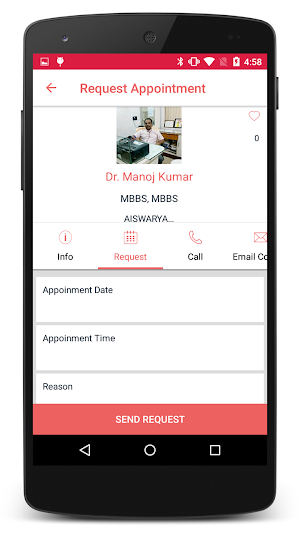 Aiswarya Clinic Screenshot 2