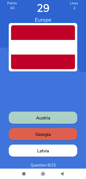 World Flags Quiz Screenshot 3