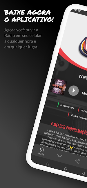 Rádio Web Traipu Mix Screenshot 0