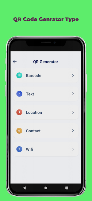 Qr Code Genrator & Scanner Screenshot 1