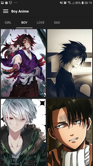 Anime Wallpaper, Anime Girl/Boy/Love/Sad Wallpaper Screenshot 1