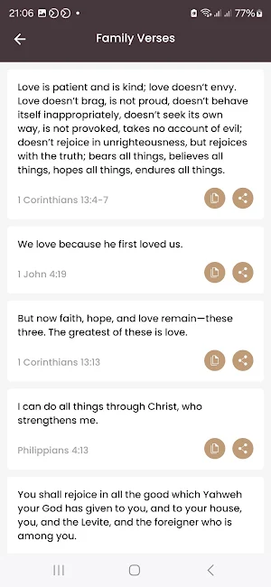 RSV Bible App - Offline Bible Screenshot 3