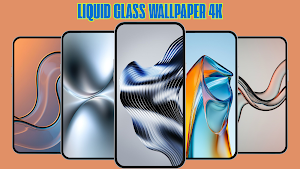 Liquid Glass Wallpaper 4K Screenshot 0