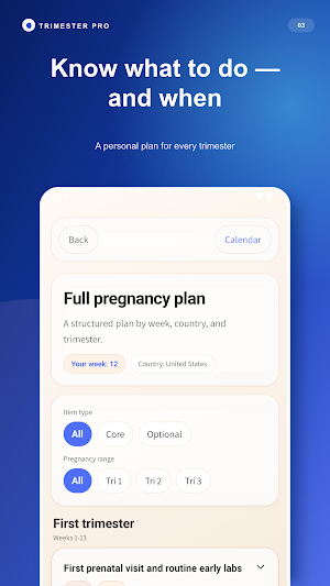 Trimester Pro: Pregnancy App Screenshot 2