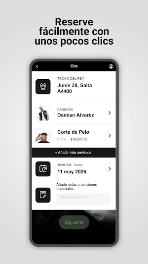 Trono del Rey- Barberia Screenshot 2