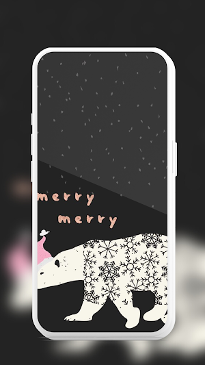 cute christmas wallpaper Screenshot 0