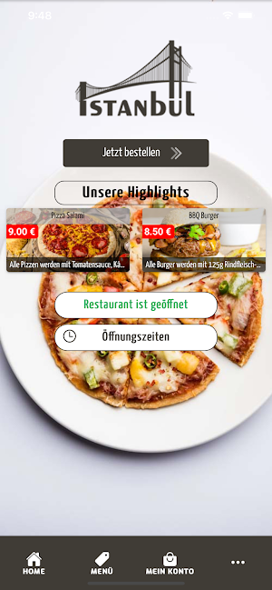 Istanbul Restaurant Screenshot 0