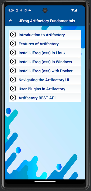 JFrog Tutorial Screenshot 1