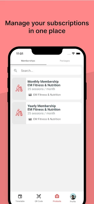 EM Fitness & Nutrition Screenshot 3