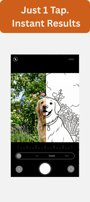 Lineify: Coloring from Photo Screenshot 1