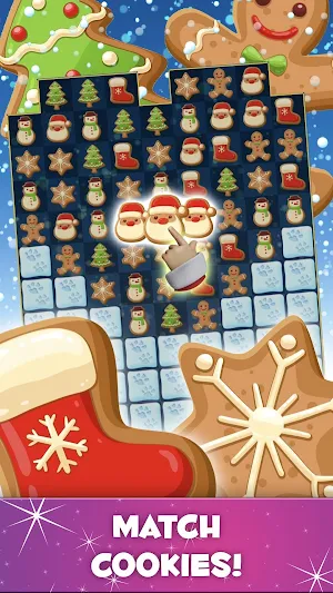 Christmas Cookie Land : Christmas Puzzle Game Screenshot 1