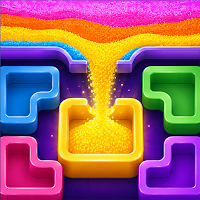 Color Sand: Fill The Blocks