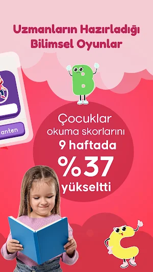 Harfleri & Okumayı Öğreniyorum Screenshot 1