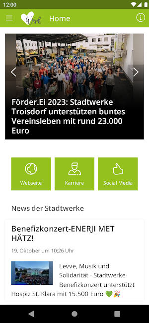 HerzWerk Stadtwerke Troisdorf Screenshot 0
