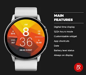 Fire Fit Watch Face Screenshot 1