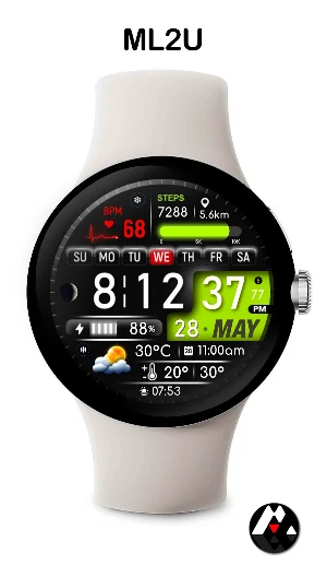 ML2U 272 Watch Face Screenshot 0
