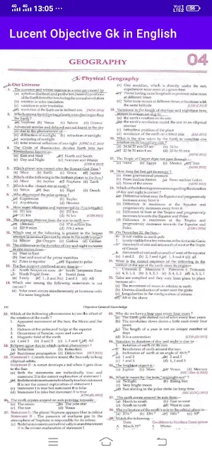 Lucent Objective Gk in English screenshot 7