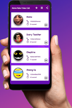 Momo Fake Video Call Screenshot 1