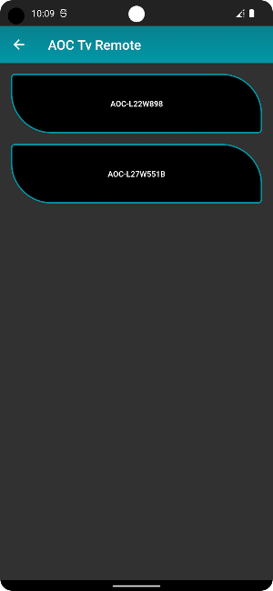 Remote Control for Aoc Tv Screenshot 1