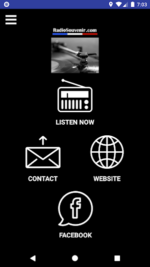 RadioSouvenir.com Screenshot 1