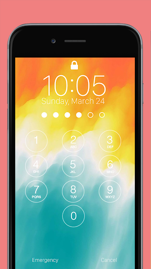 Lock Screen iOS 13  - HD Wallpapers Screenshot 2
