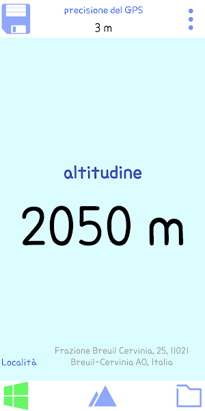 GPS altimeter Screenshot 0