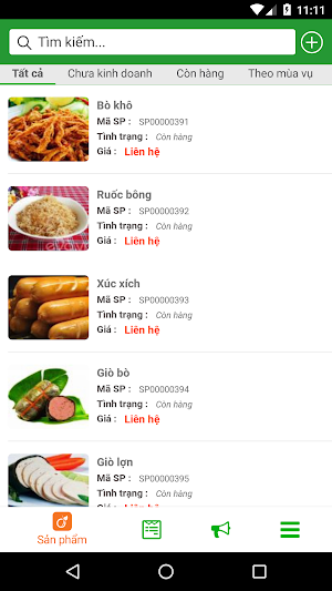 Nông sản an toàn Nghệ An Screenshot 0