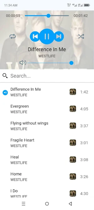 All Westlife Songs Screenshot 1