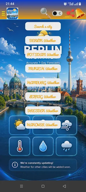 Berlin Weather – 7 Days Screenshot 1