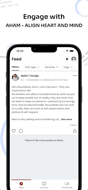 AHAM WITH DR NALINI TANEJA Screenshot 1