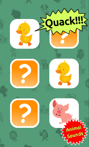 Animal Matching for Toddlers Screenshot 1