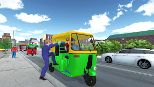 City Tuk Tuk Auto Rickshaw Screenshot 0