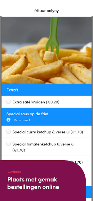 Frituur Colyny Screenshot 0