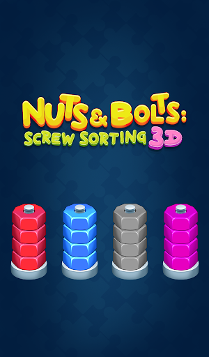 Nuts & Bolts: Screw Sorting 3D Screenshot 3