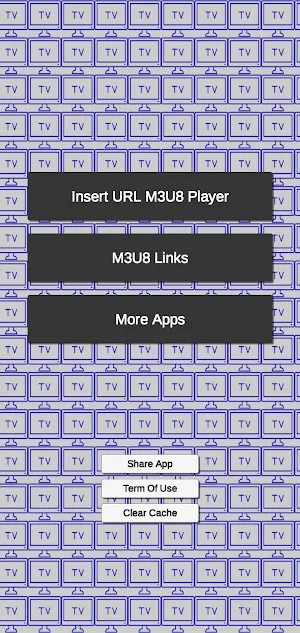 M3U8 CORE TV PLAYER Screenshot 0