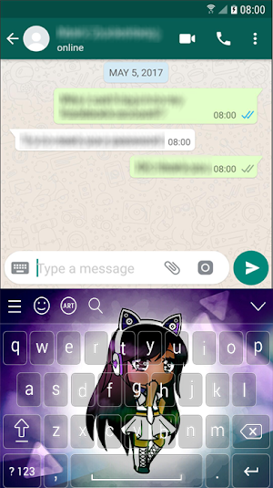 Gacha GL Keyboard Theme 2k20 Screenshot 1
