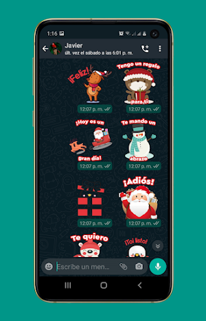 Stickers de Navidad 🎄 Screenshot 1